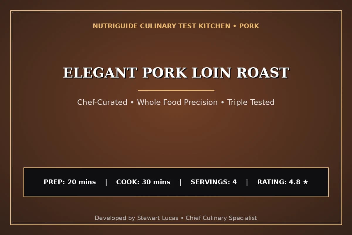 Elegant Pork Loin Roast