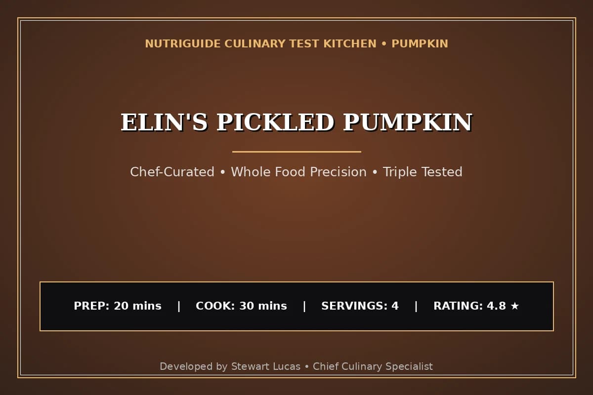 Elin'S Pickled Pumpkin