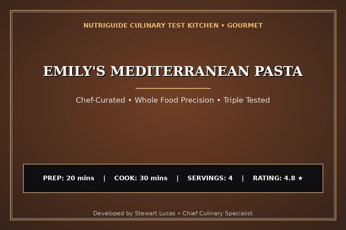 Emily'S Mediterranean Pasta