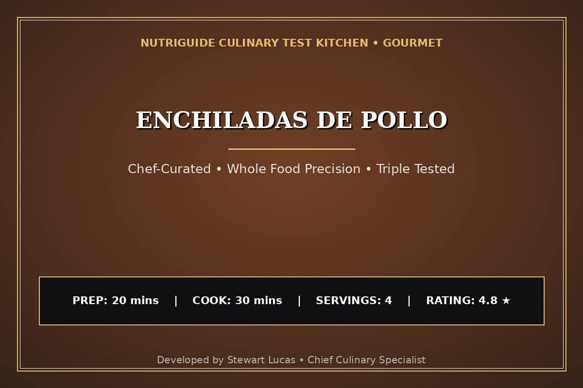 Enchiladas De Pollo