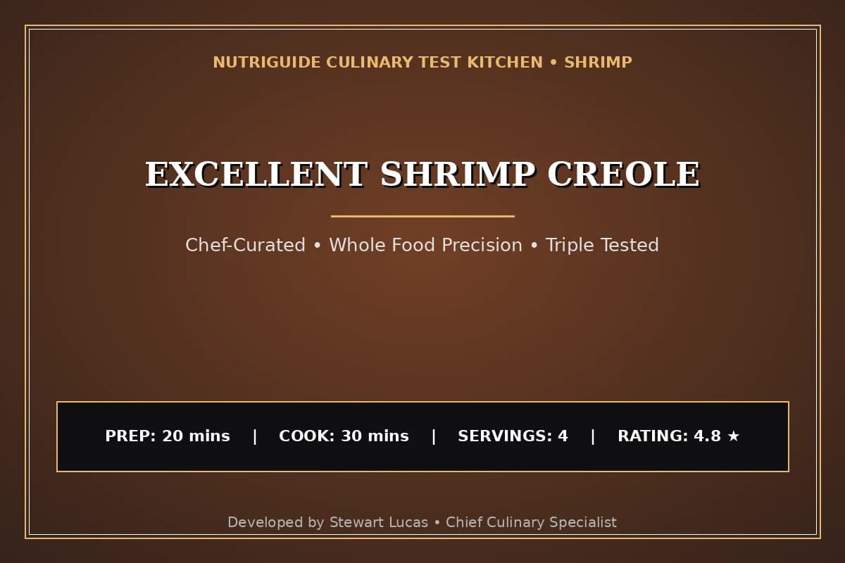 Excellent Shrimp Creole