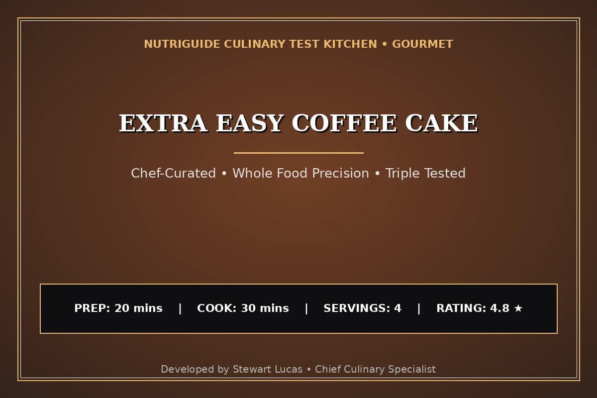 Extra Easy Coffee Cake