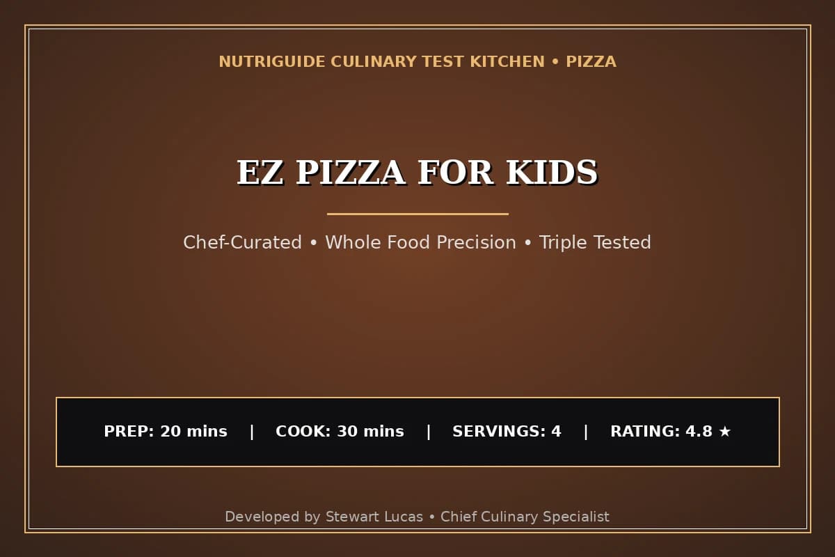 Ez Pizza For Kids