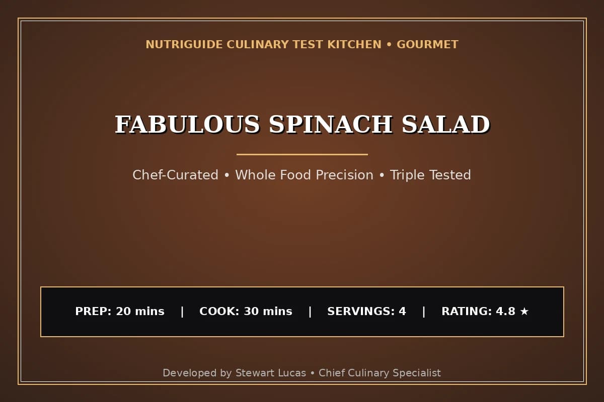 Fabulous Spinach Salad