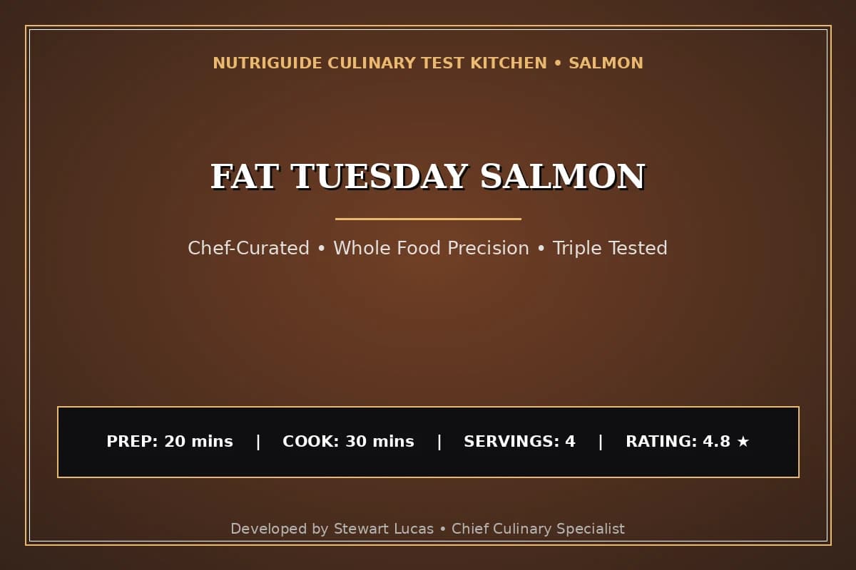 Fat Tuesday Salmon