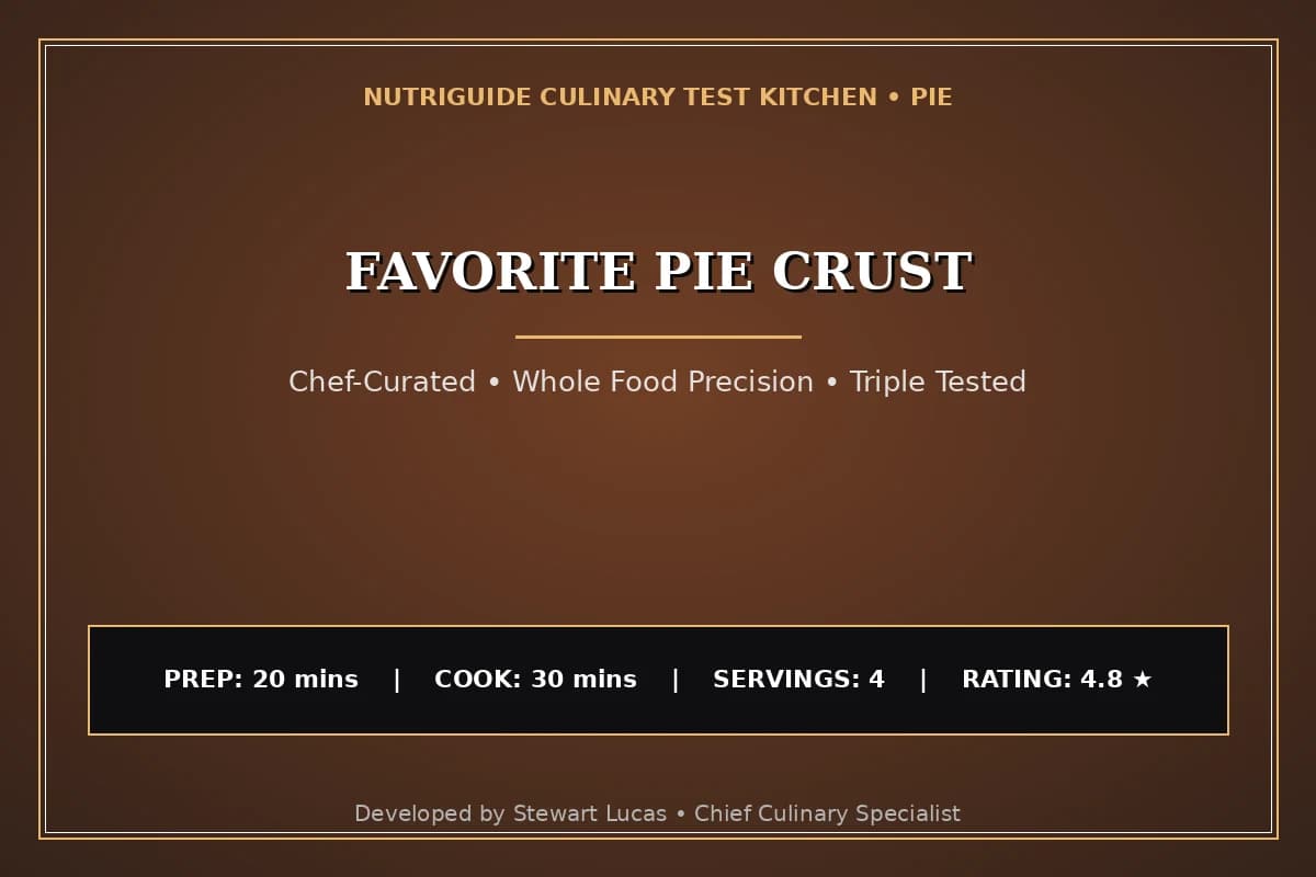 Favorite Pie Crust