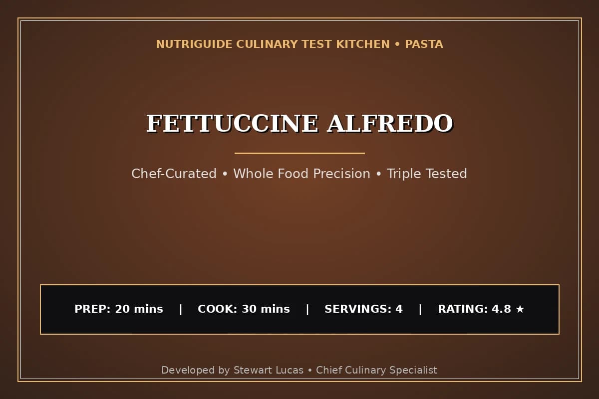 Fettuccine Alfredo
