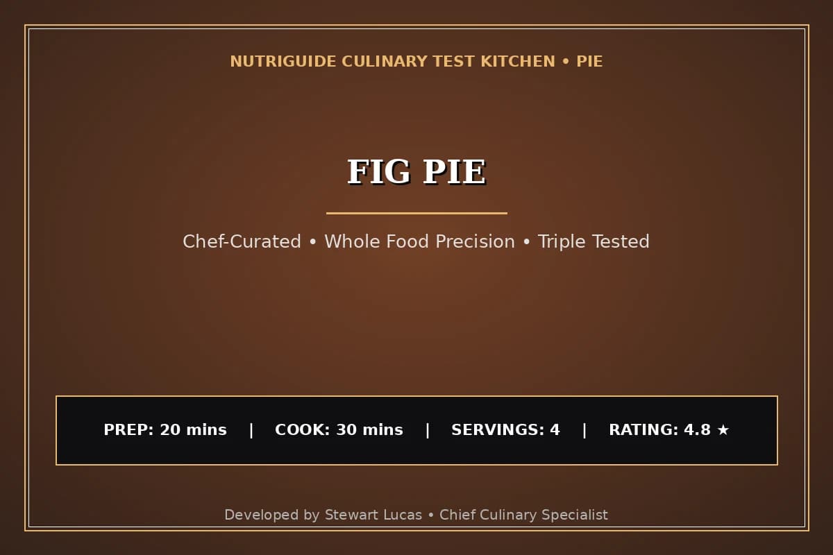 Fig Pie