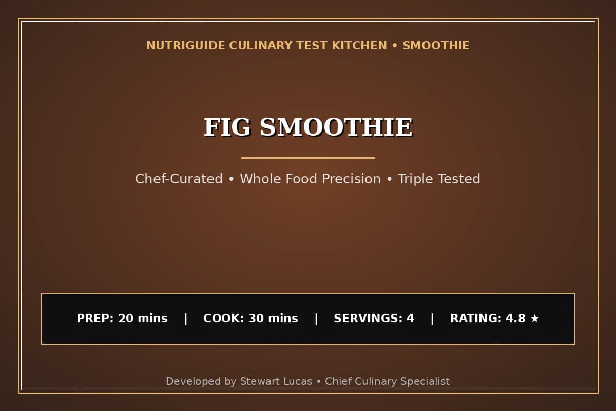 Fig Smoothie