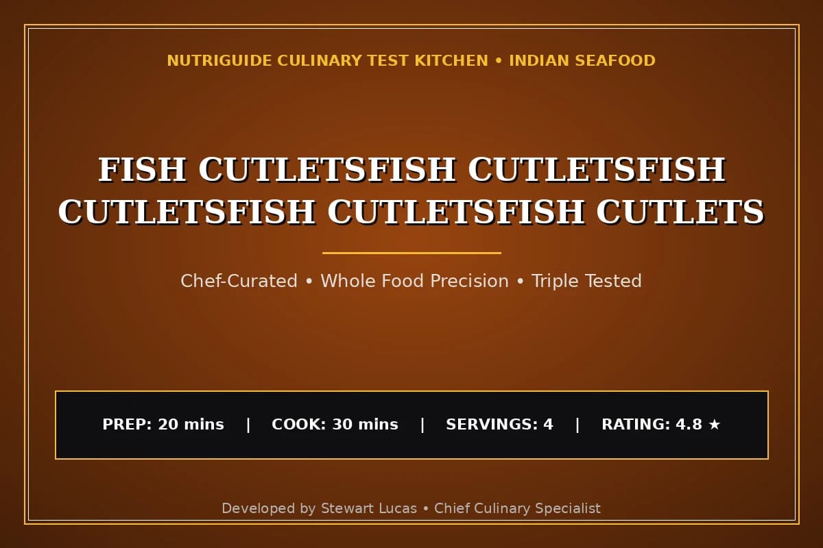 Fish Cutletsfish Cutletsfish Cutletsfish Cutletsfish Cutlets