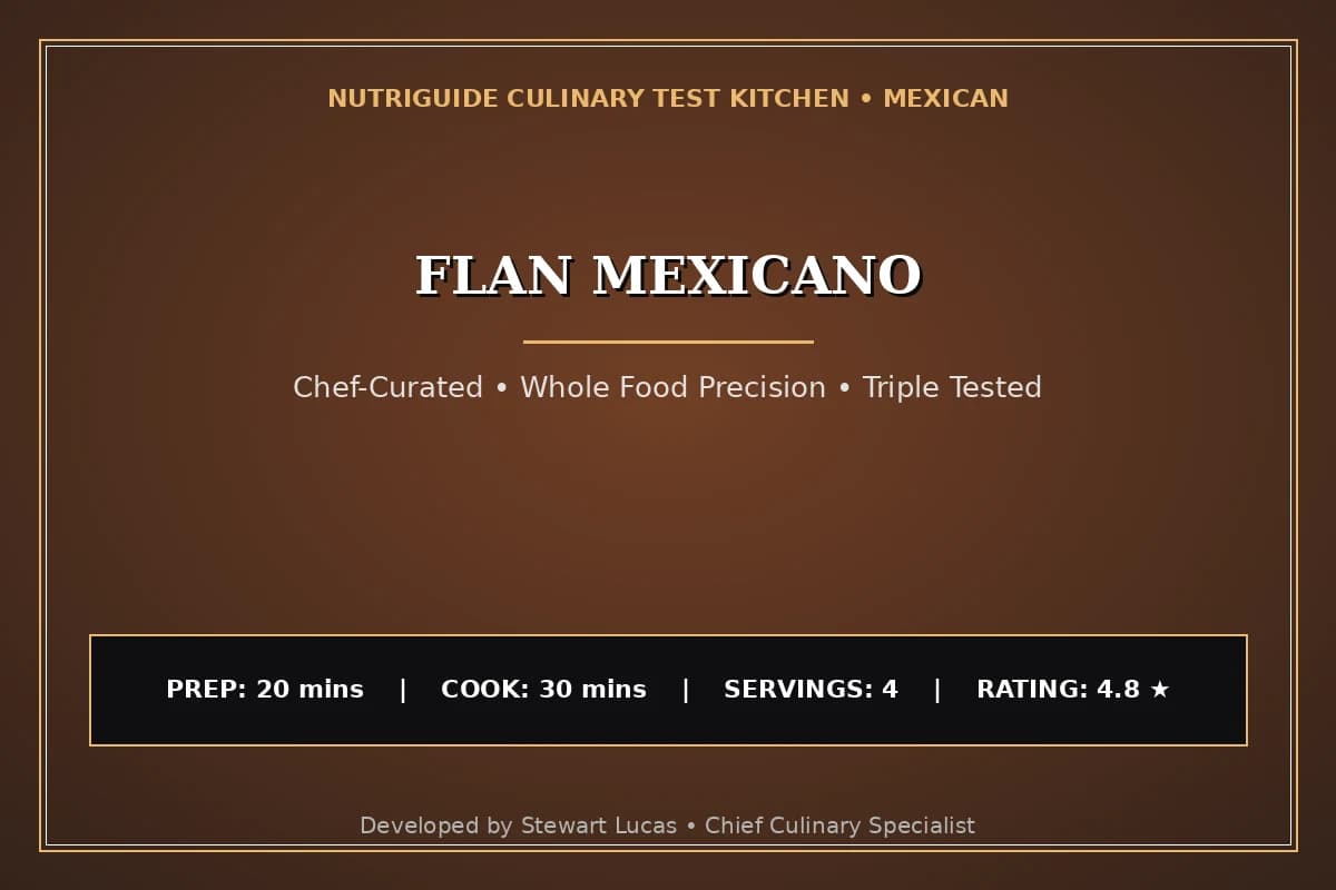 Flan Mexicano
