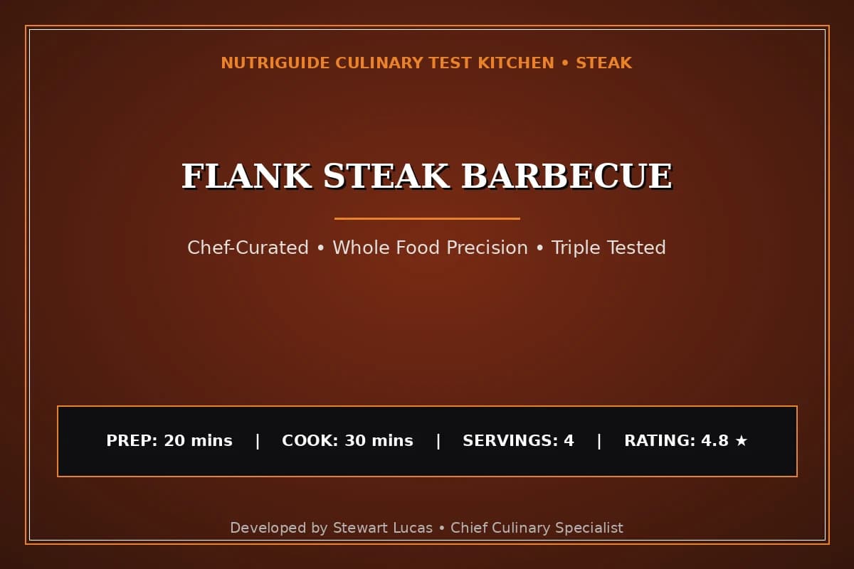 Flank Steak Barbecue