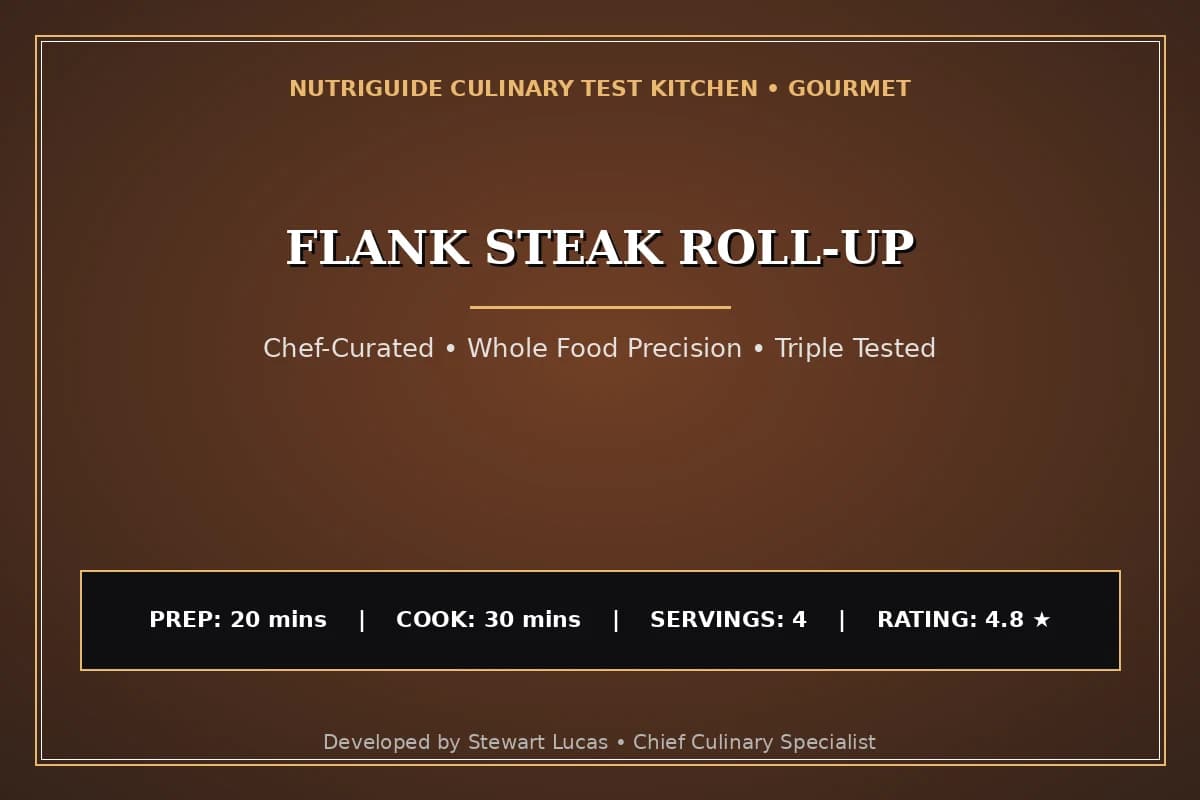 Flank Steak Roll-Up