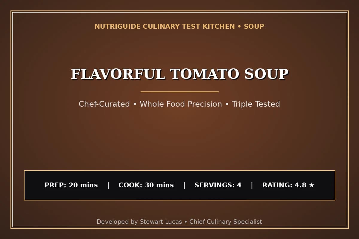 Flavorful Tomato Soup