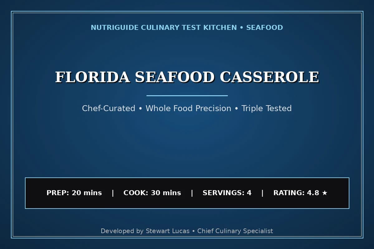 Florida Seafood Casserole