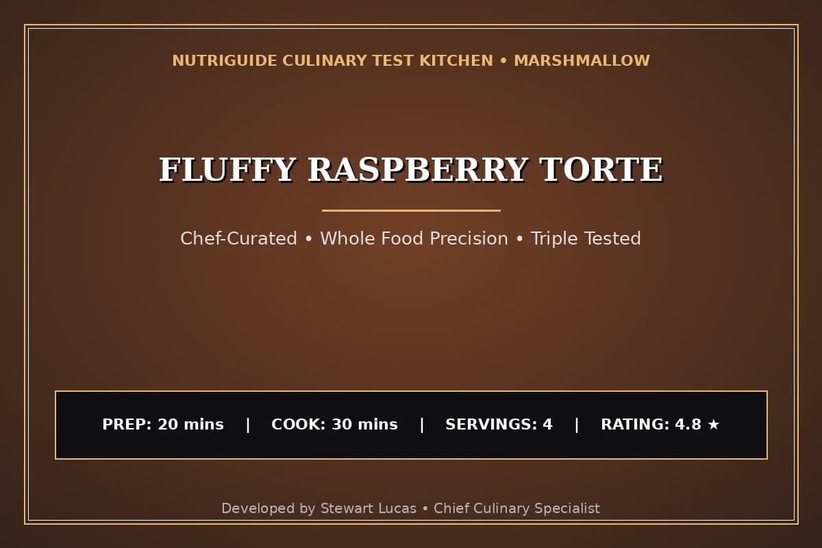 Fluffy Raspberry Torte