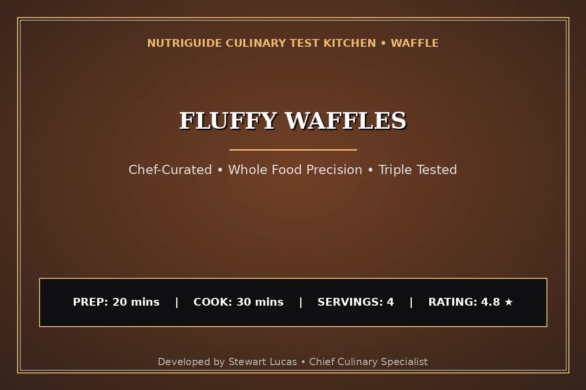 Fluffy Waffles