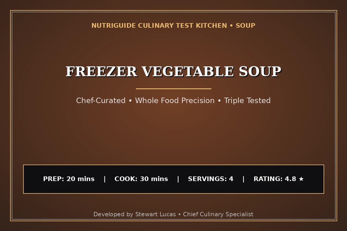 Freezer Vegetable Soup