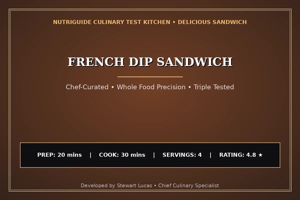 French Dip Sandwich