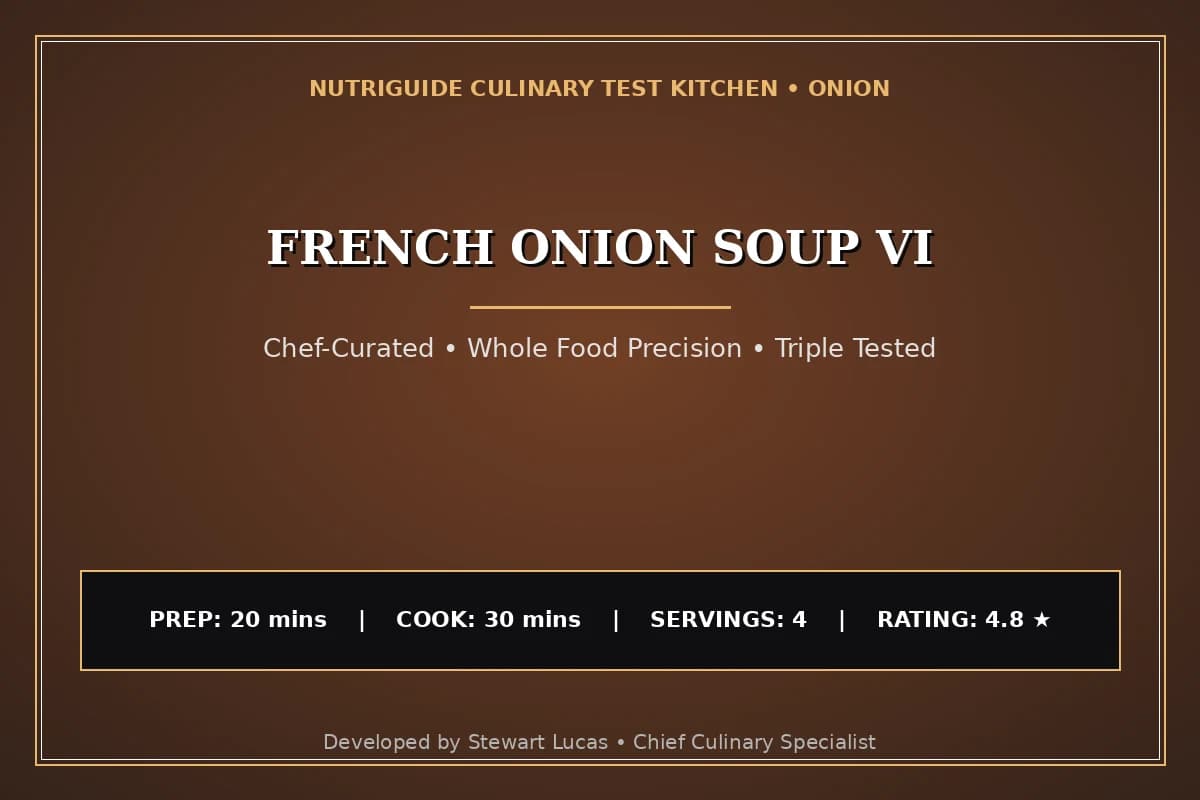 French Onion Soup Vi