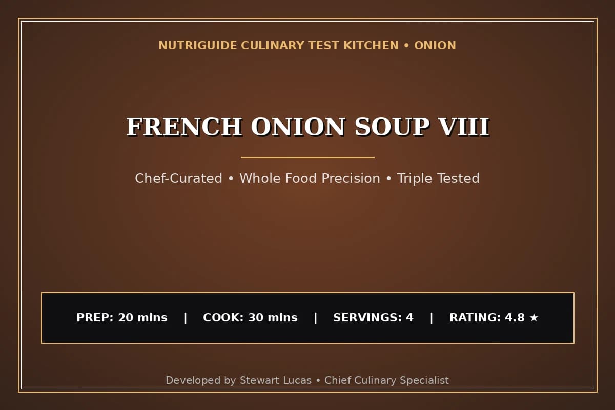 French Onion Soup Viii