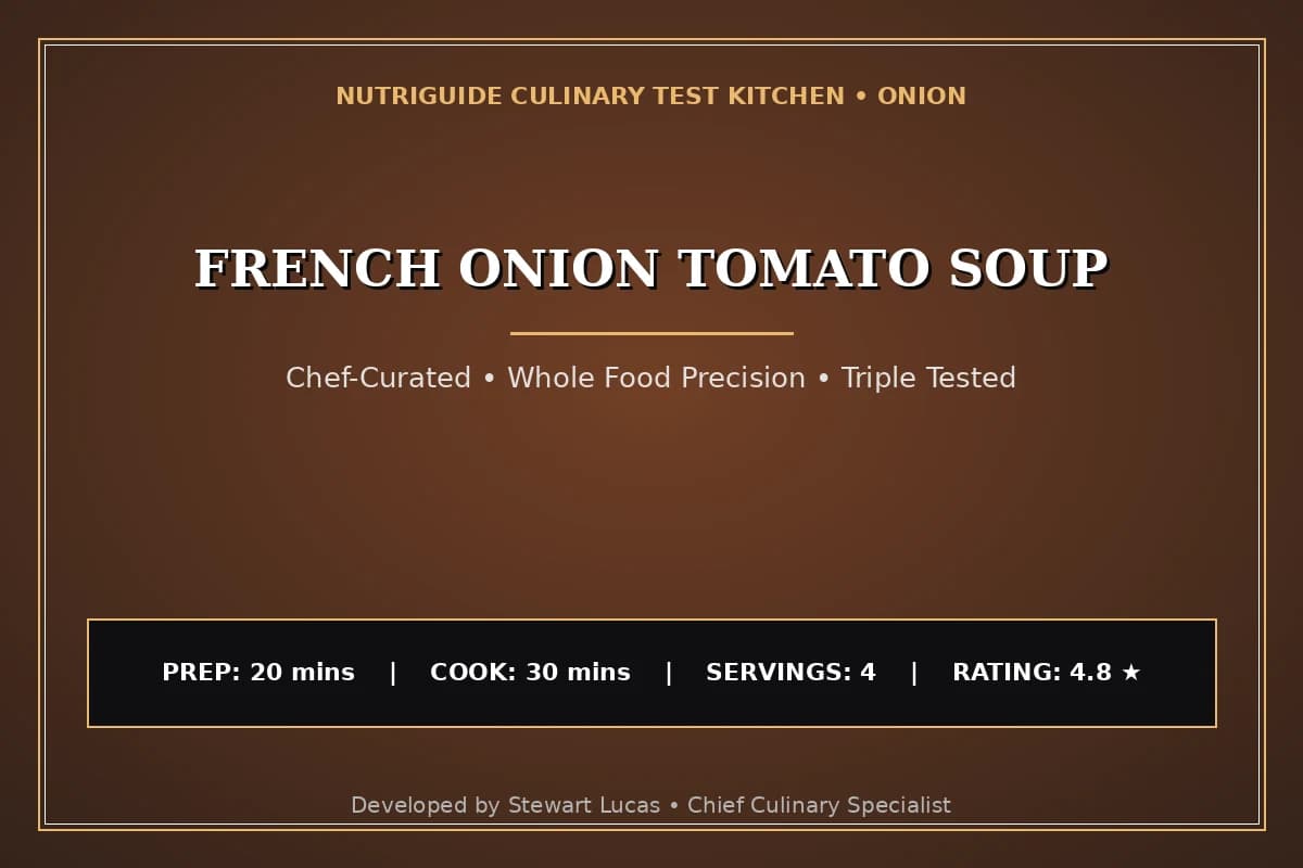 French Onion Tomato Soup