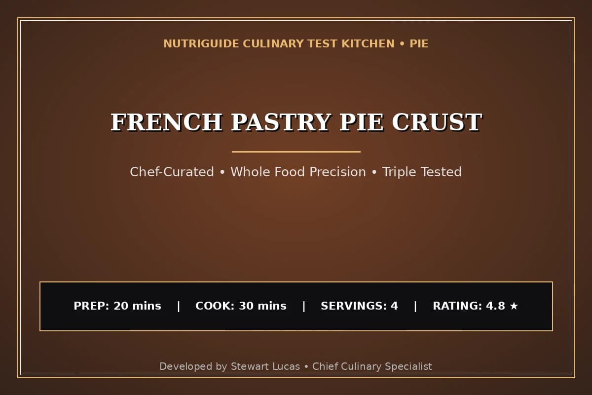 French Pastry Pie Crust