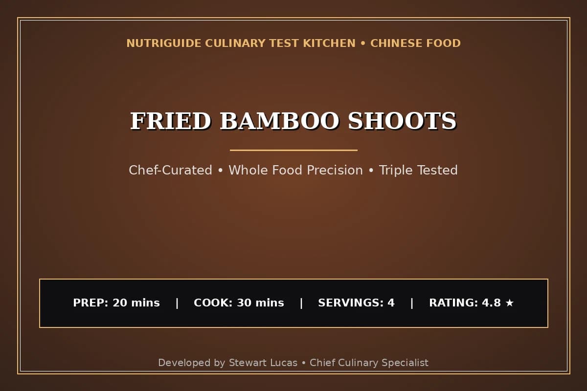 Fried Bamboo Shoots