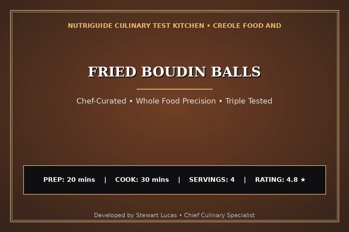 Fried Boudin Balls