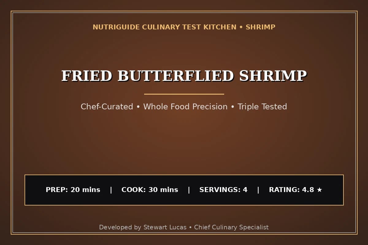 Fried Butterflied Shrimp