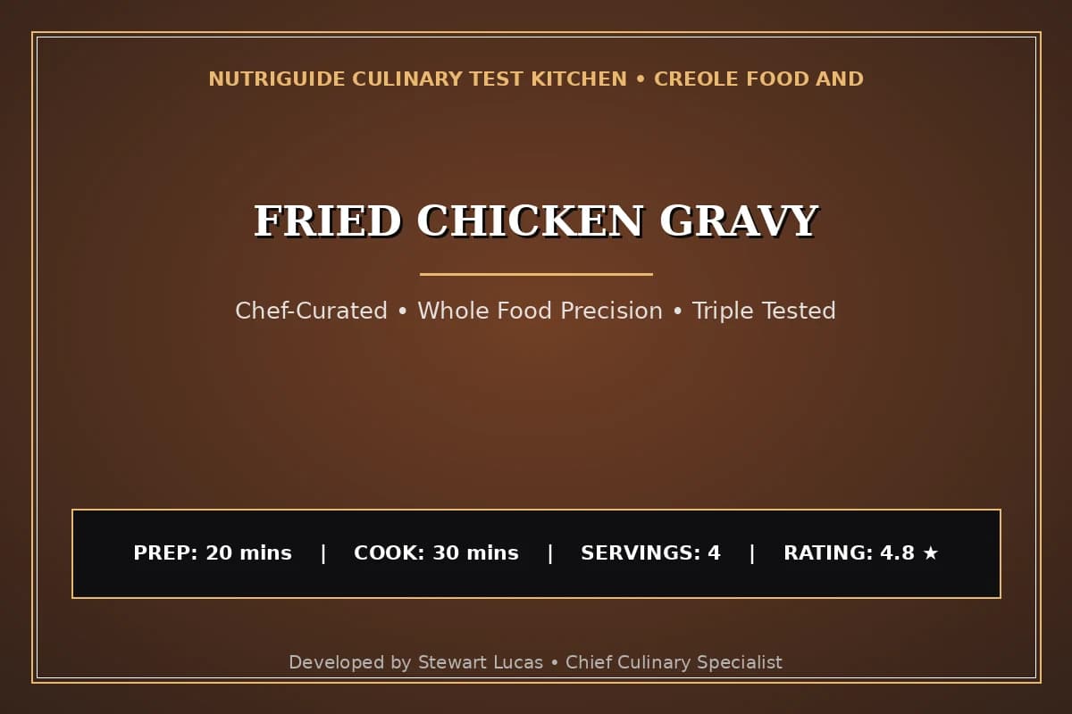 Fried Chicken Gravy