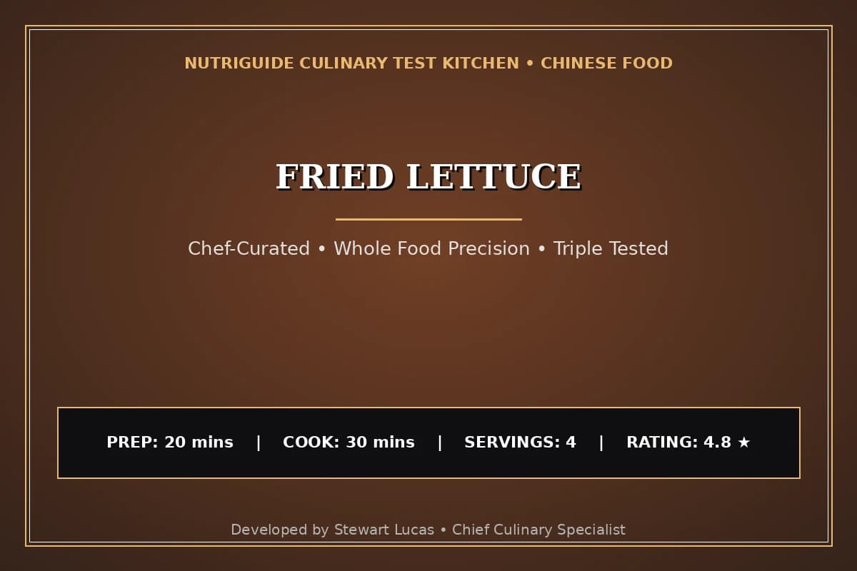 Fried Lettuce