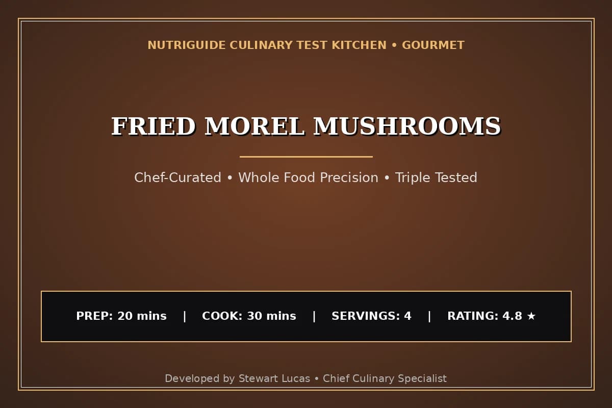 Fried Morel Mushrooms