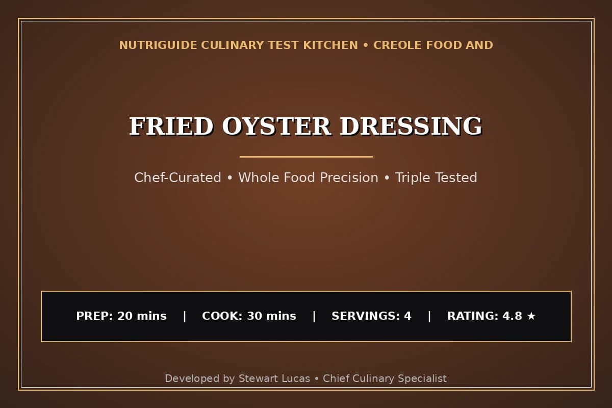 Fried Oyster Dressing