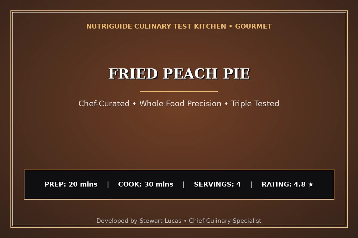 Fried Peach Pie