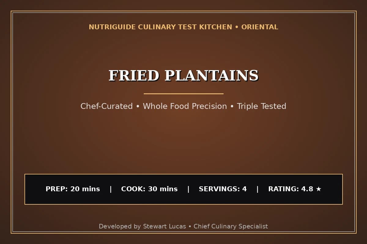 Fried Plantains