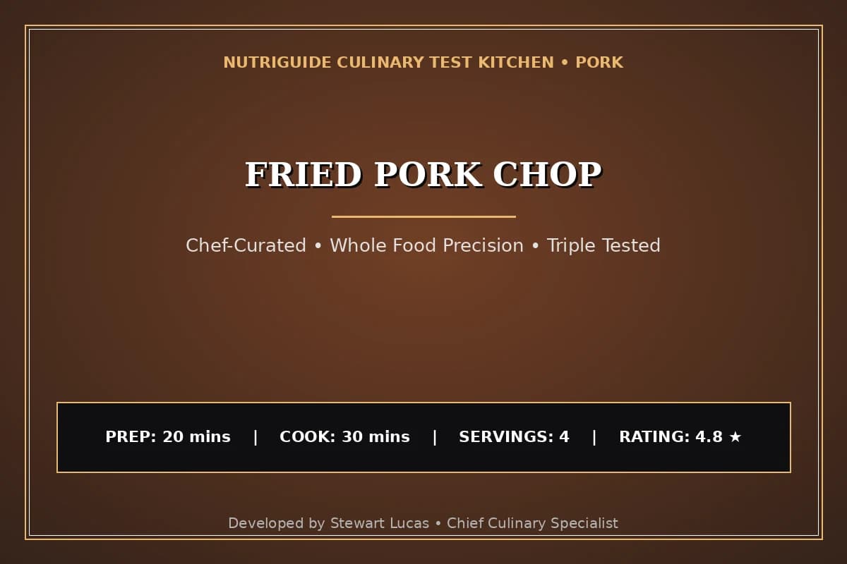 Fried Pork Chop