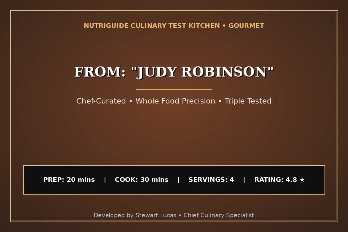 From: "Judy Robinson"