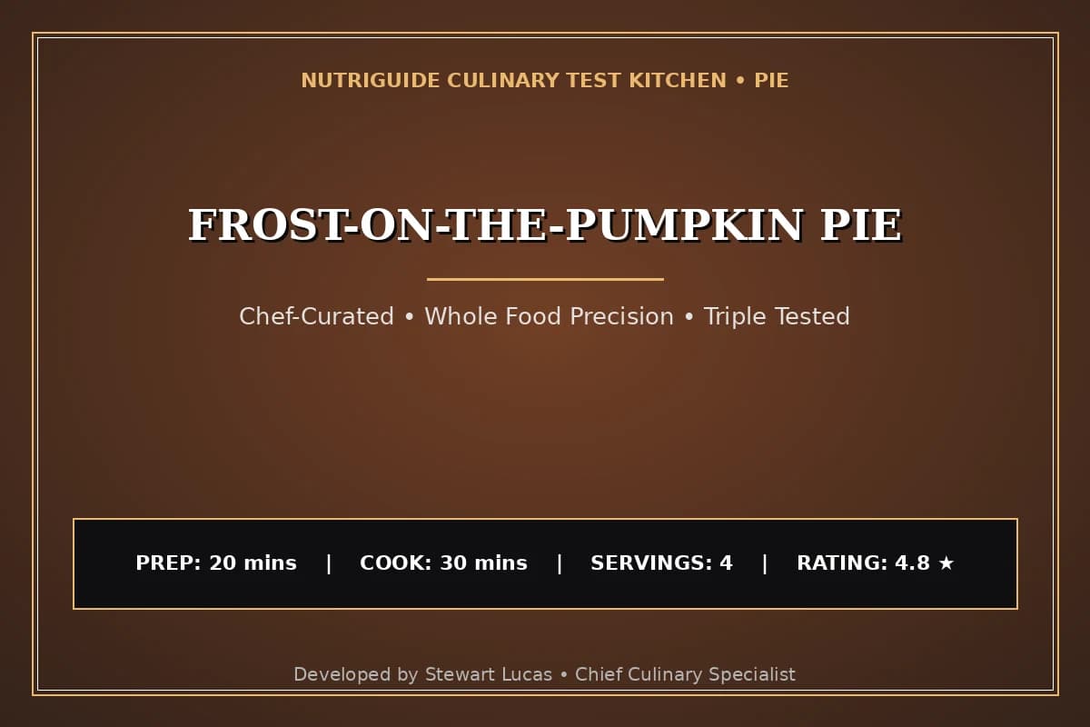 Frost-On-The-Pumpkin Pie
