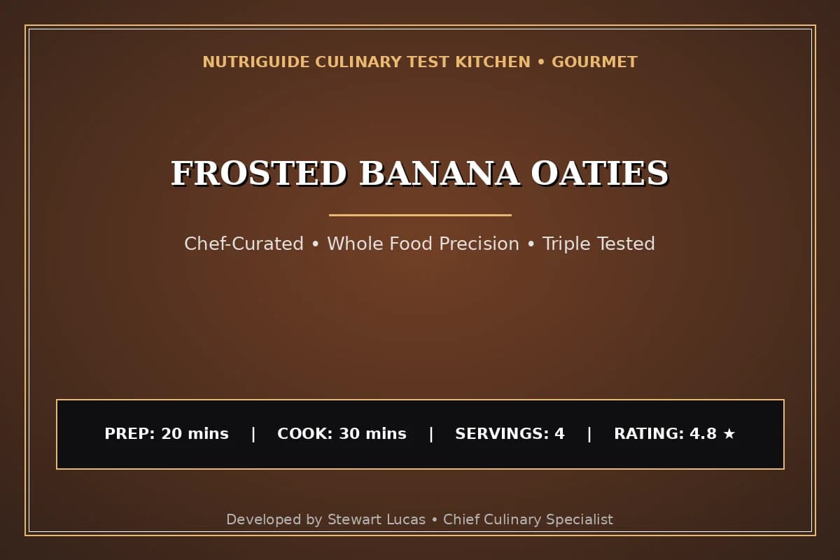 Frosted Banana Oaties