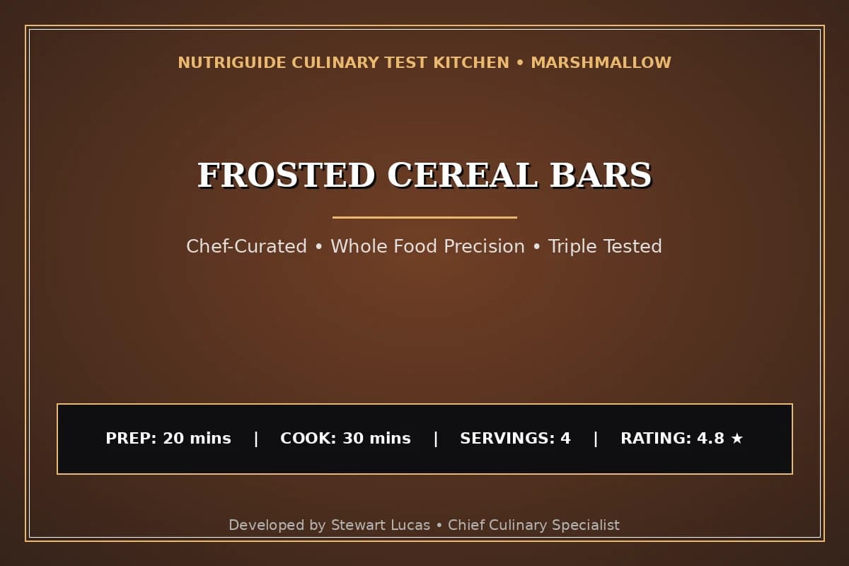 Frosted Cereal Bars