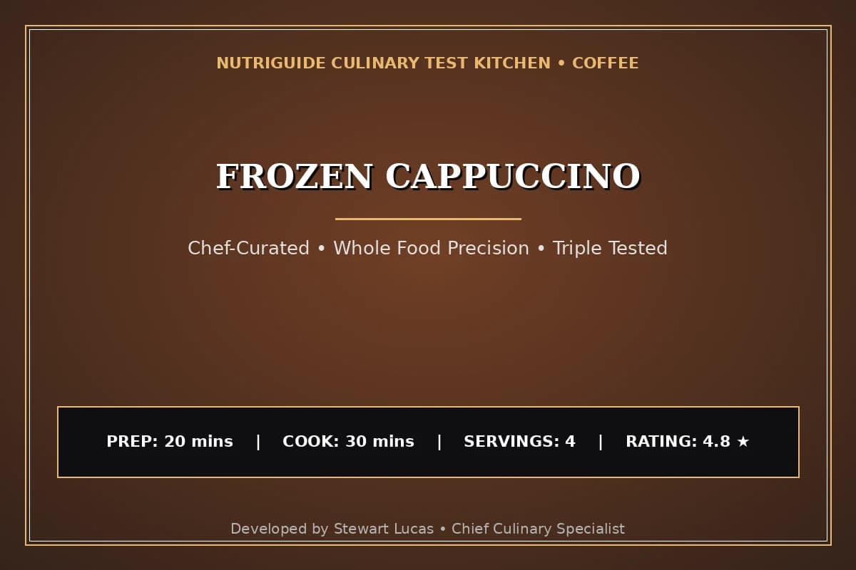 Frozen Cappuccino