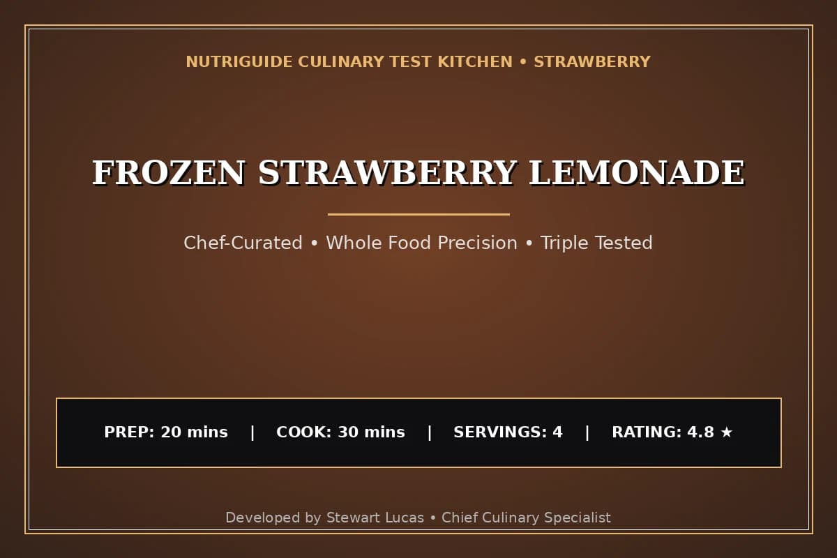 Frozen Strawberry Lemonade