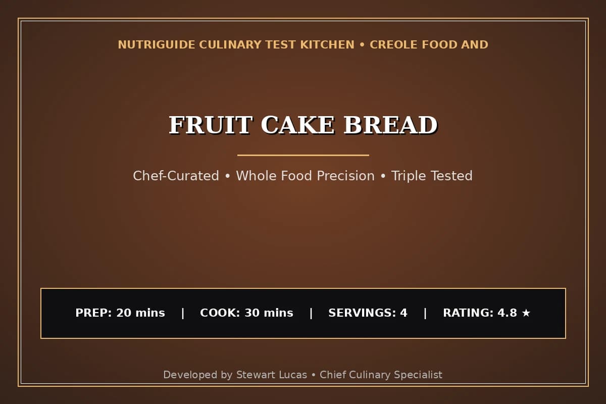 Fruit Cake Bread