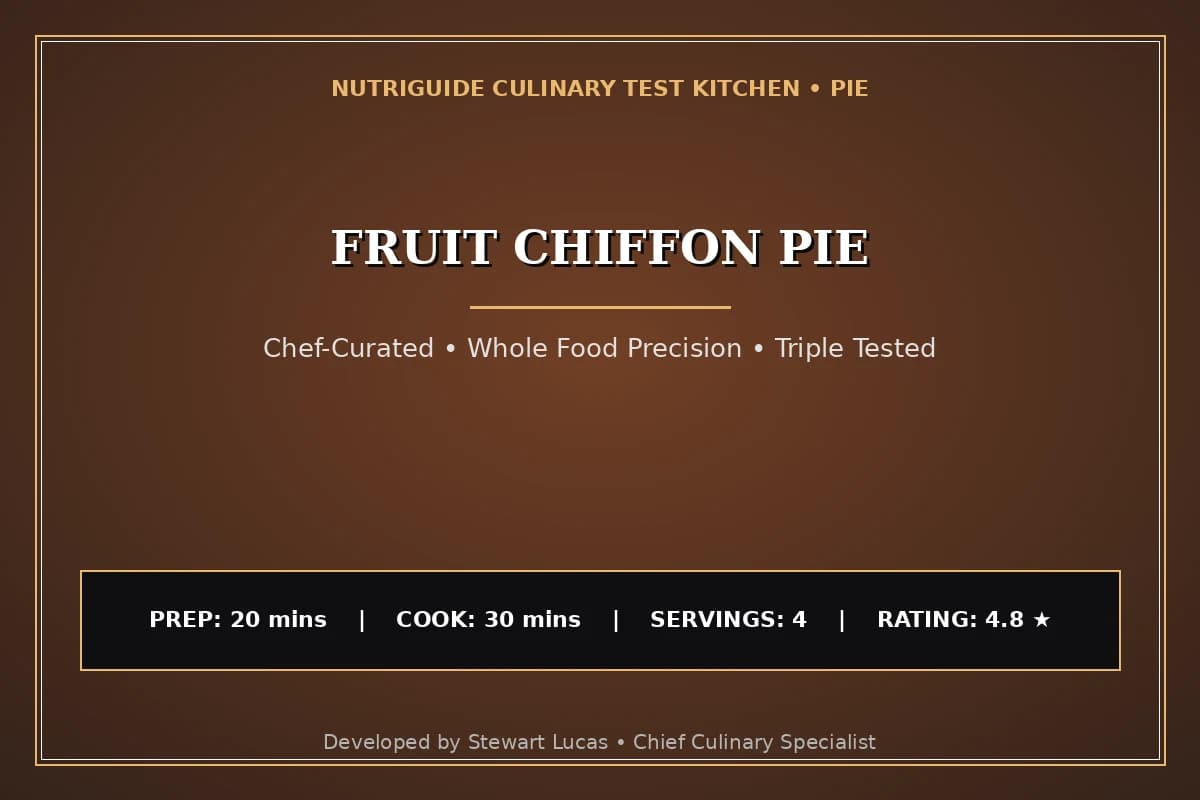 Fruit Chiffon Pie