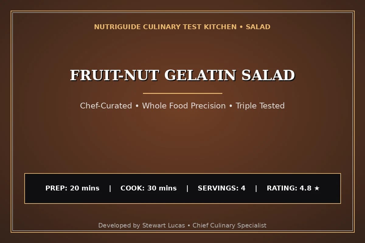 Fruit-Nut Gelatin Salad