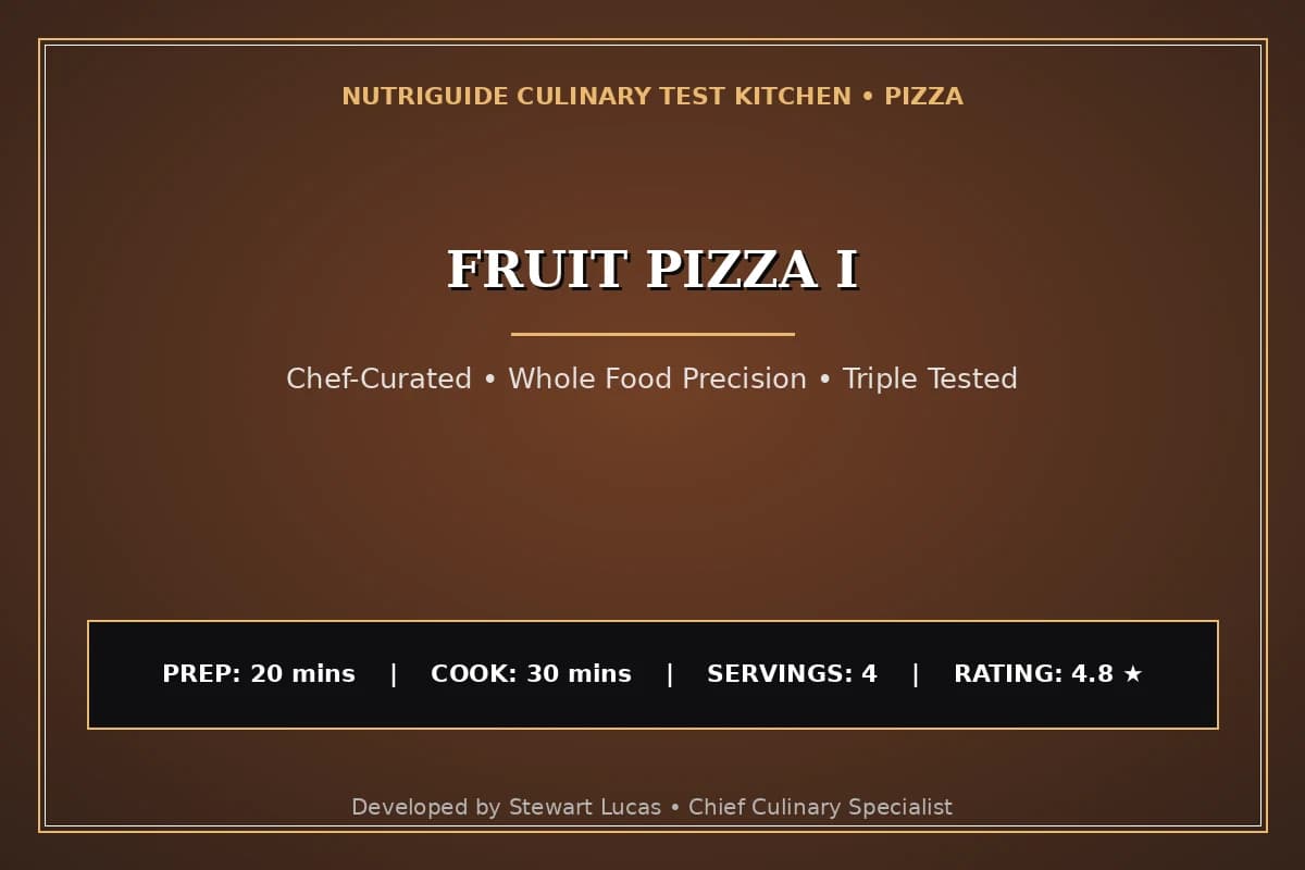Fruit Pizza I