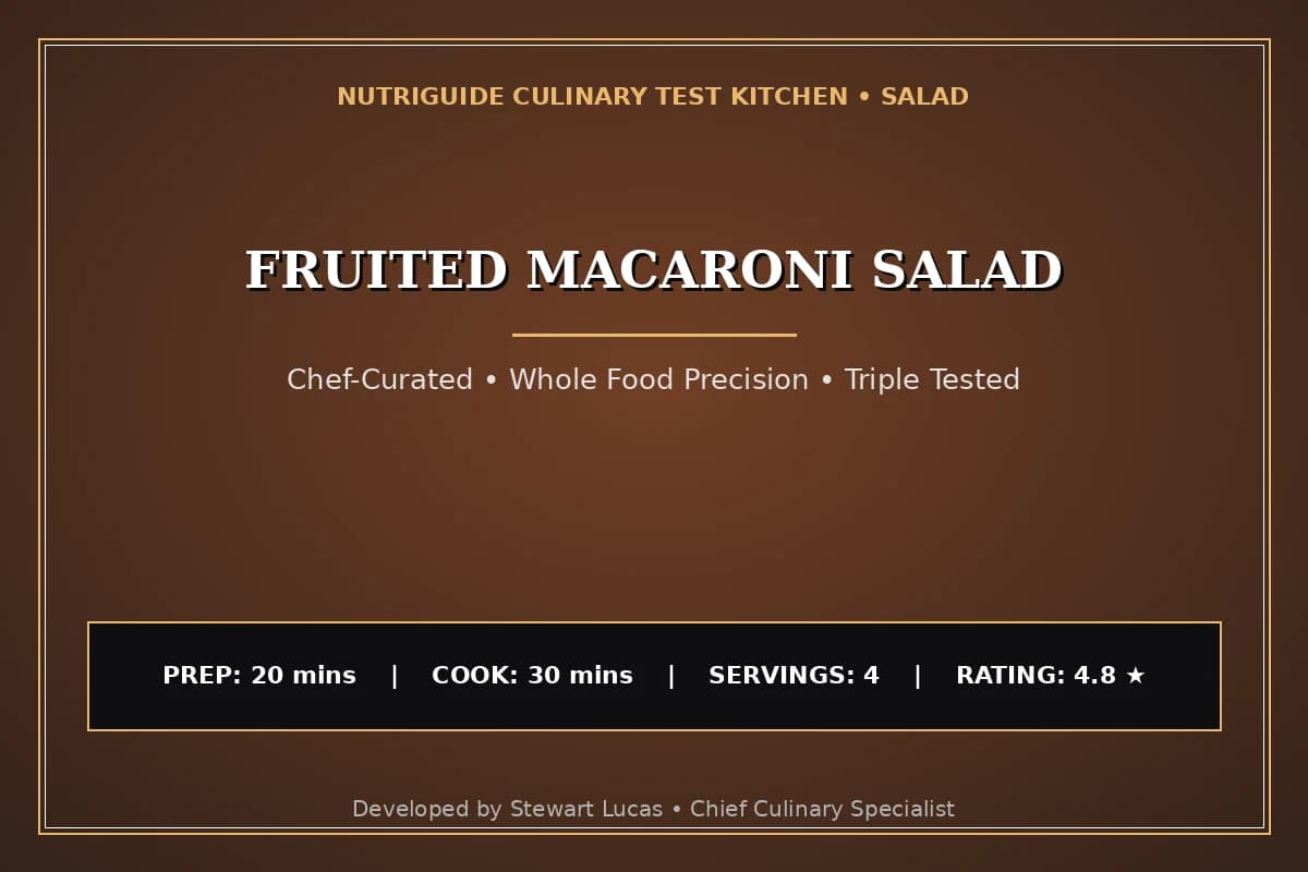 Fruited Macaroni Salad