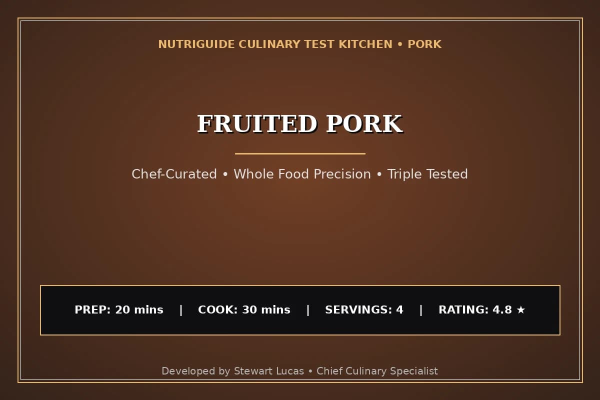 Fruited Pork