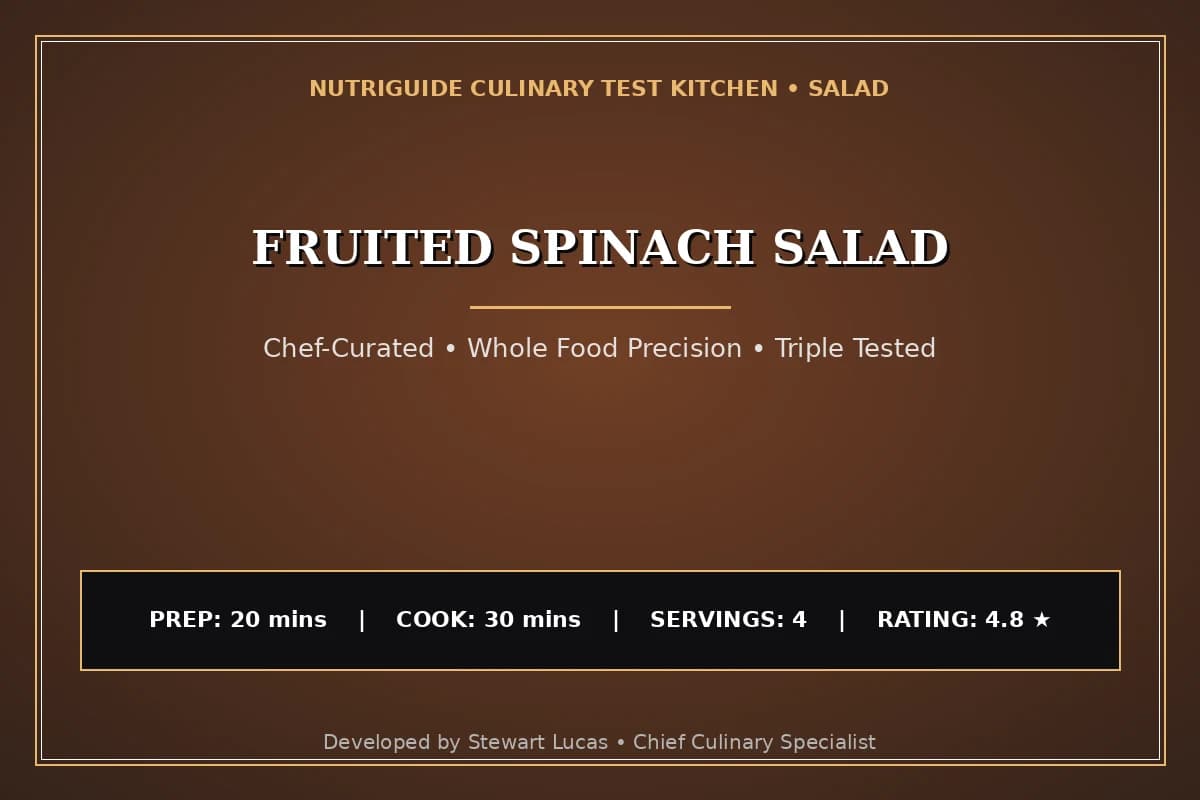 Fruited Spinach Salad